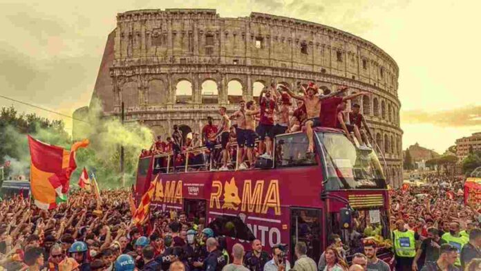 Roma tifosi calcio